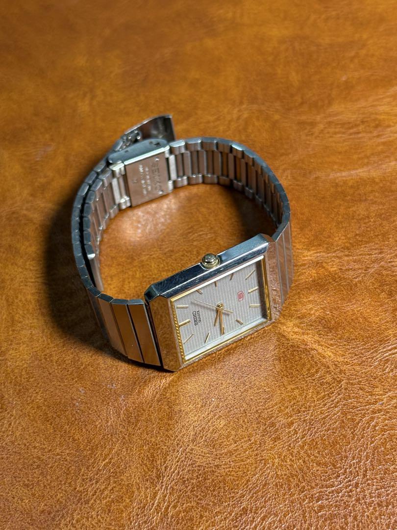 A93 希少 稼動品 SEIKO 5 スクエア型 80年代ヴィンテージ