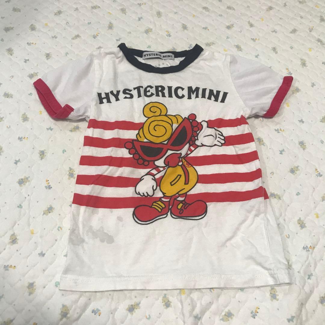 HYSTERIC MINI ストライプ Tシャツ 110