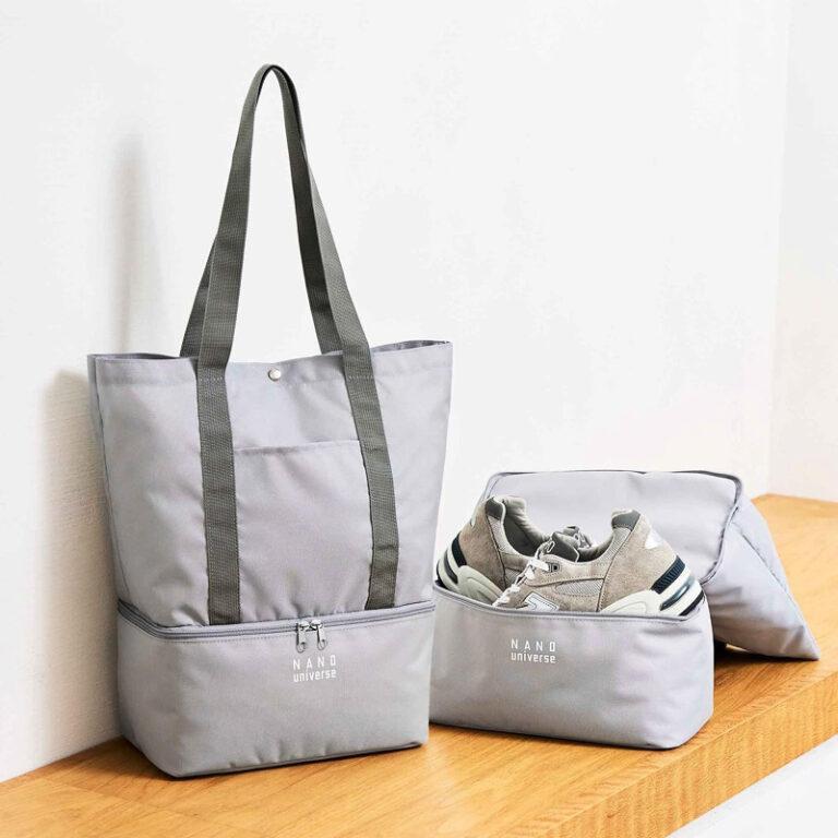 美品】ナノ・ユニバース nano universe トートバッグ レザー 黒
