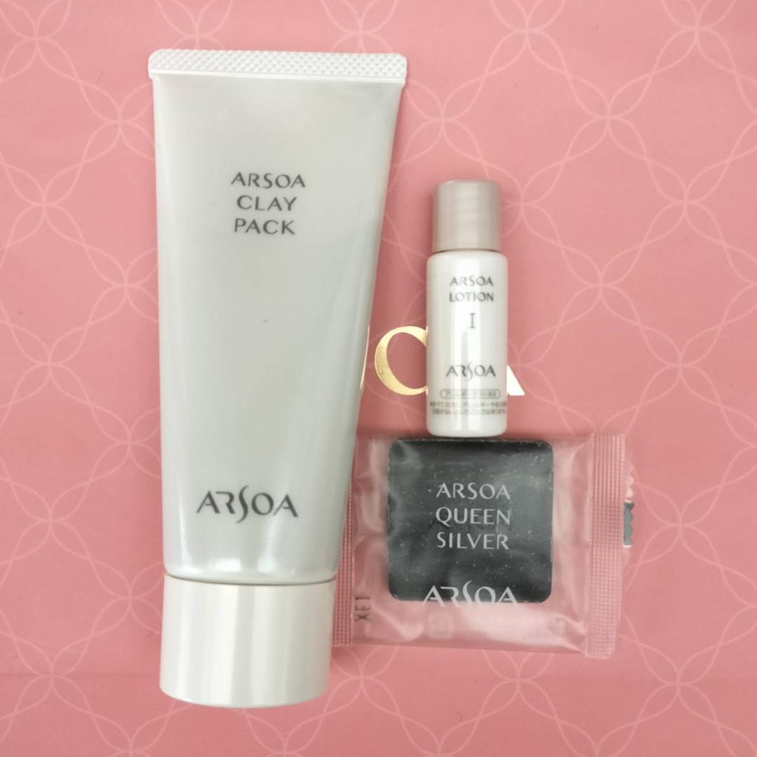 ARSOA クレイパック 3本セット☆おまけクイーンシルバー 20g ×2個 ARSOA クレイパック 3本セット☆おまけクイーンシルバー 20g ×2個