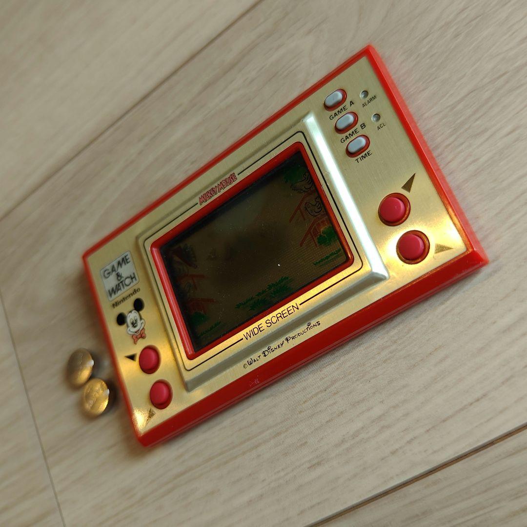 ミッキー＆ドナルド ※液漏れありません！ 任天堂 ゲームウォッチ