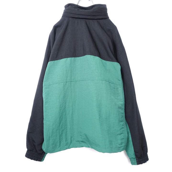 adidas アディダス ハーフジップ アノラックパーカー ロゴ グリーン