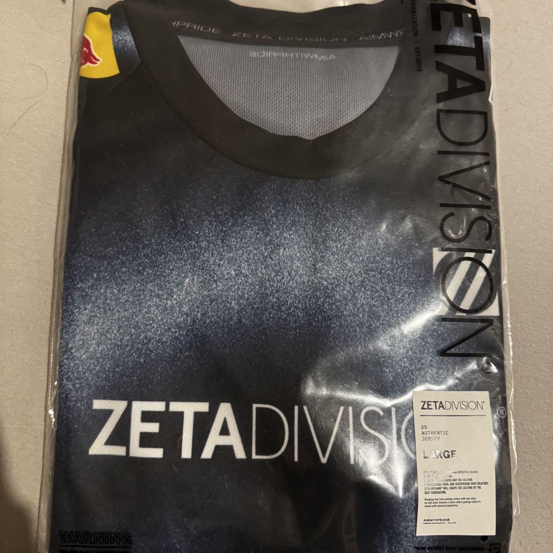 ZETA DIVISION ユニフォーム 2025 黒 2025 AUTHENTIC JERSEY – ZETA DIVISION STORE