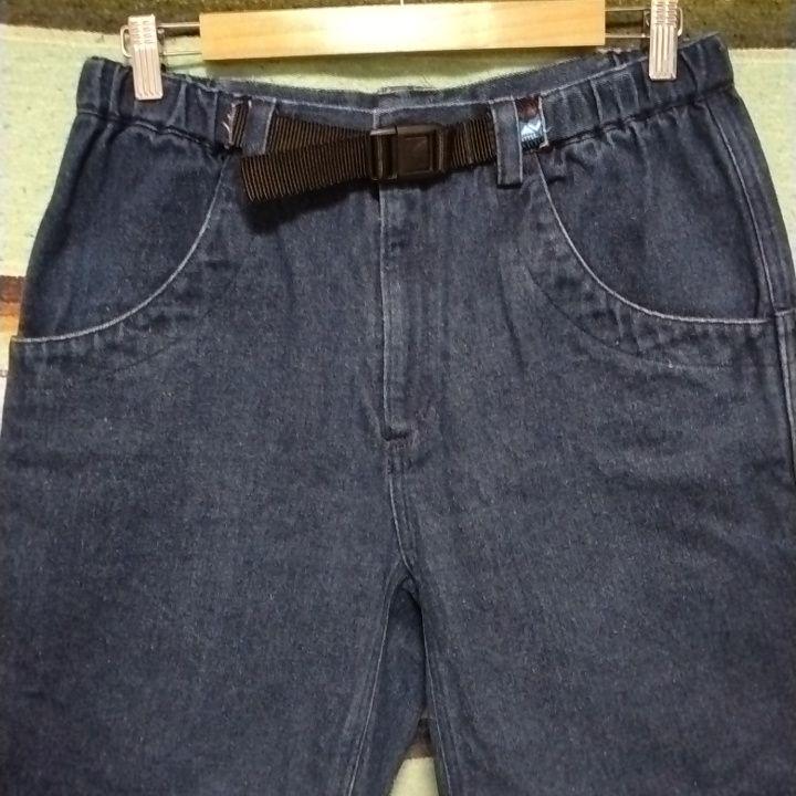 90s　カブー　チリワック　デニムショートパンツ　USA製　スタンドアップ
