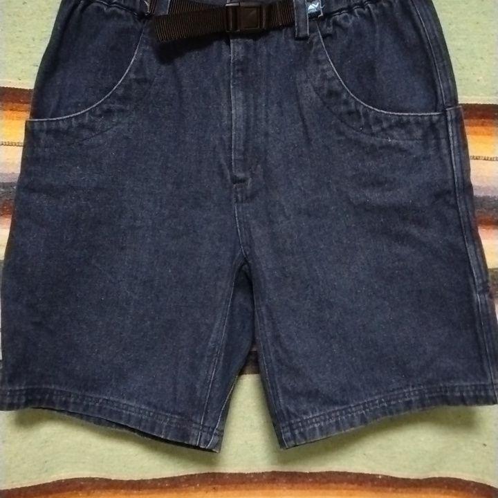 90s　カブー　チリワック　デニムショートパンツ　USA製　スタンドアップ