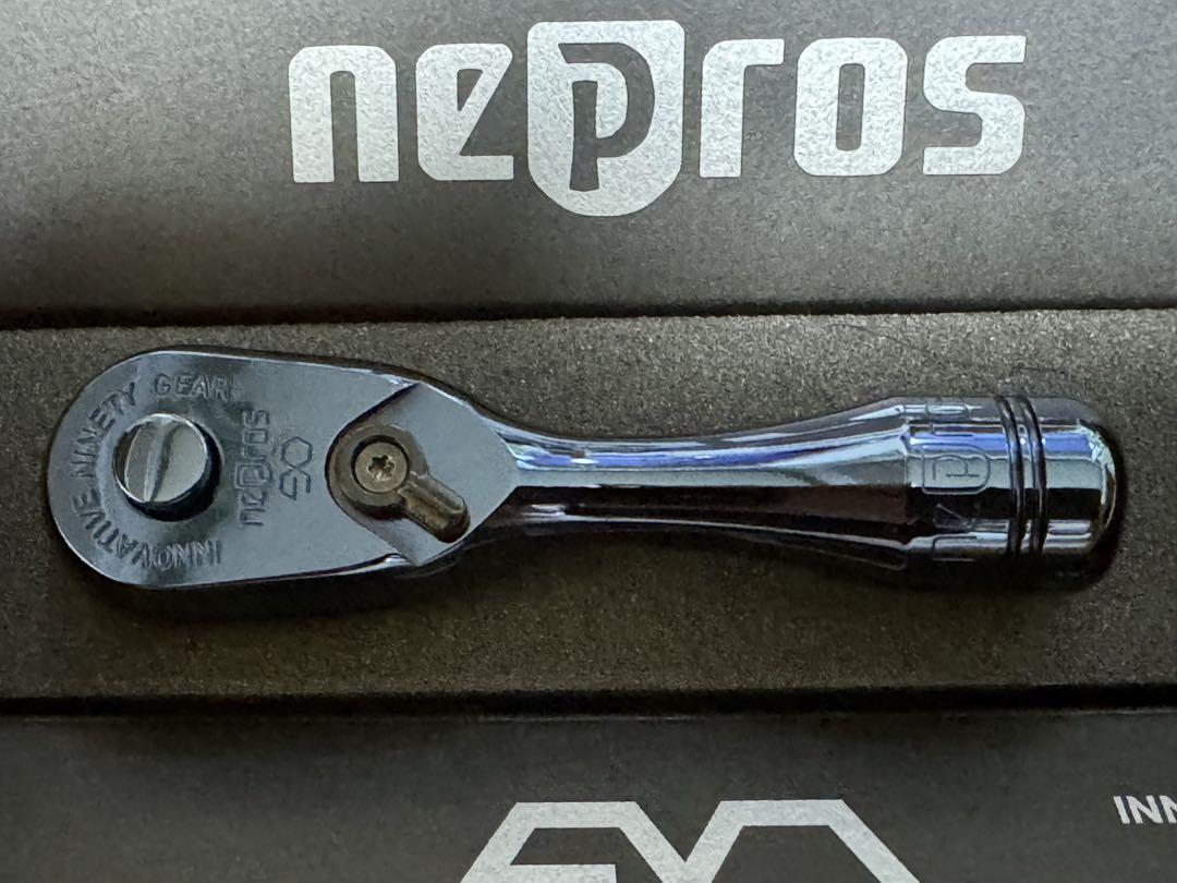 ネプロス NBRC390SJB 鉄紺 9.5sqラチェット 画像2