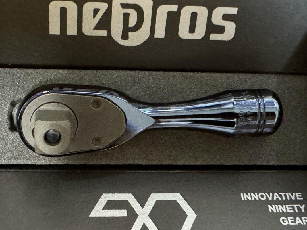 ネプロス NBRC390SJB 鉄紺 9.5sqラチェット 画像3