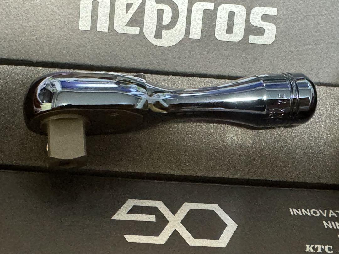 ネプロス NBRC390SJB 鉄紺 9.5sqラチェット 画像4