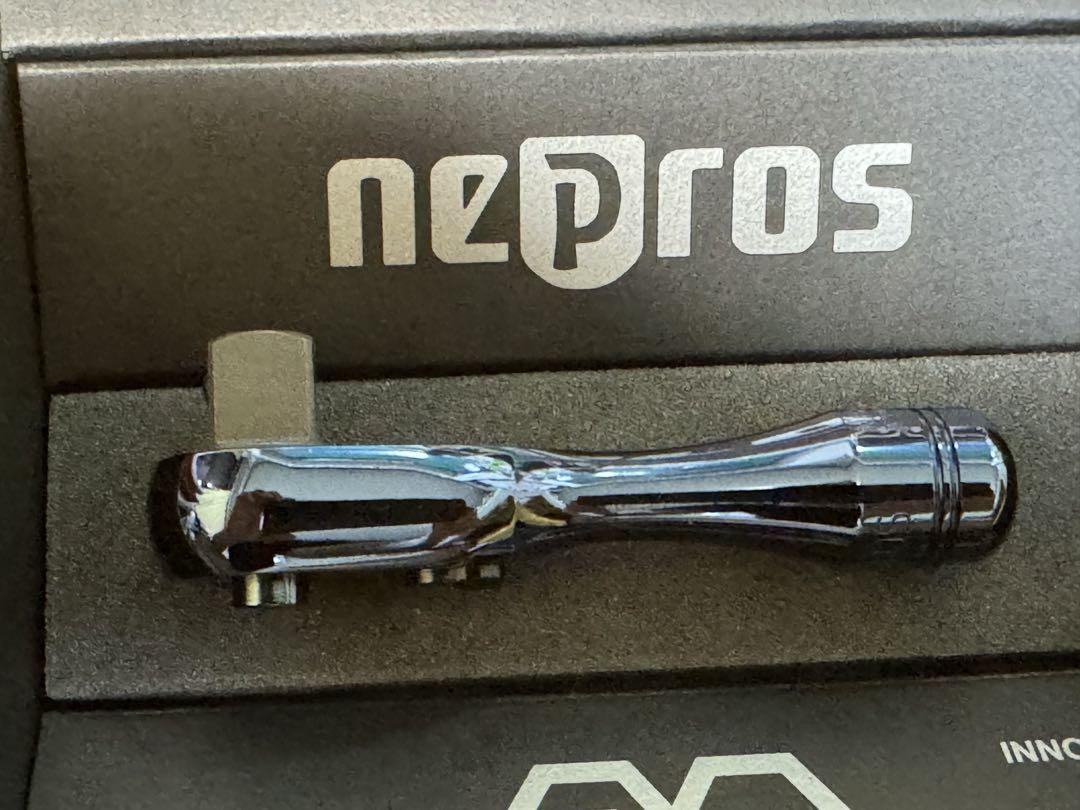 ネプロス NBRC390SJB 鉄紺 9.5sqラチェット 画像5