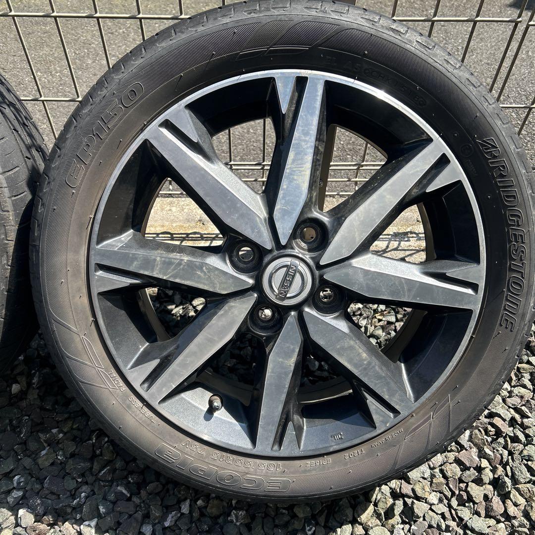 Nissan 14インチ ホイールセット Ecopia EP150