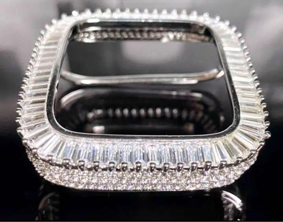 K34アップルウォッチカバーケース　Apple Watch キラキラ　カスタム