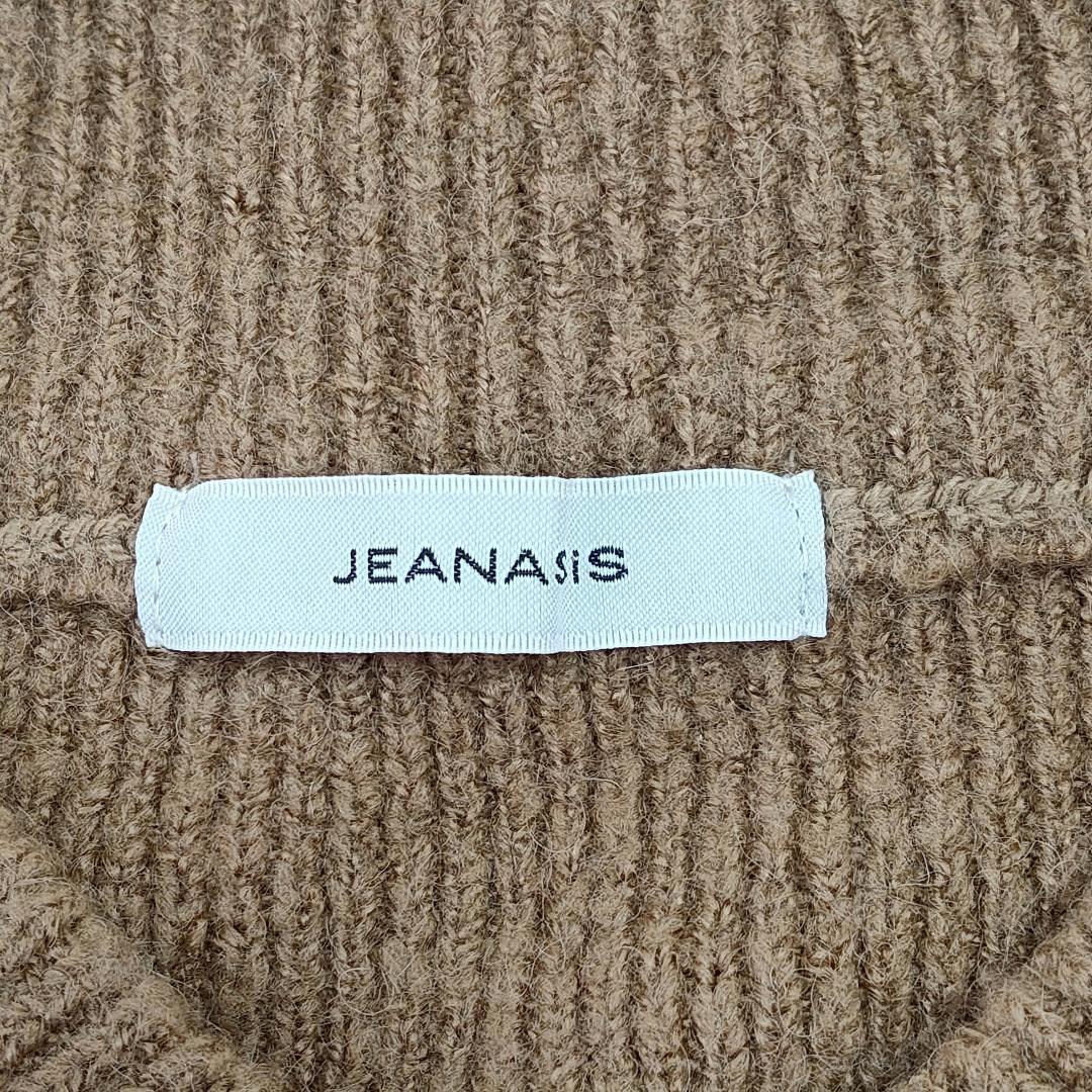 リアルサープラス! ジーナシスJEANASISウールブレンドVネック