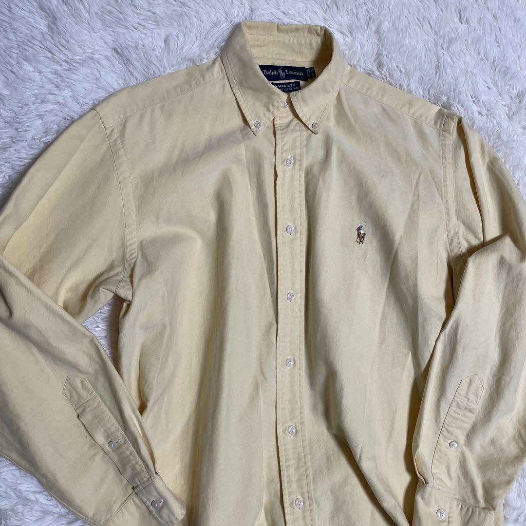 ラルフローレン Ralph Lauren 長袖シャツ 無地 オックスフォード L