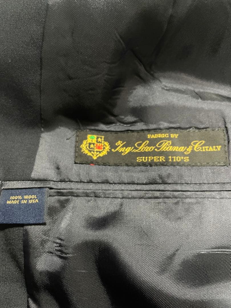 brooks brothers USA製 紺ブレ ロロピアーナ