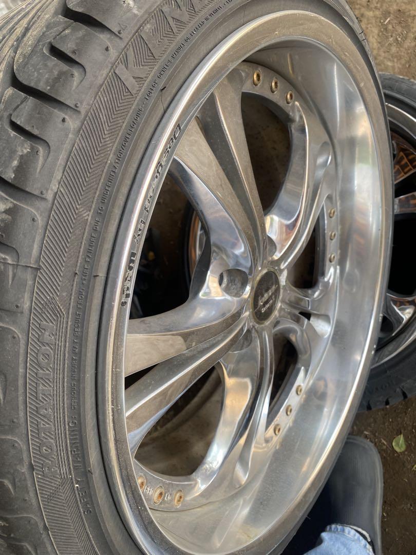 ケルベロス2 19インチ深リムドリフトjzx 4本　18マジェスタ　ホイール車