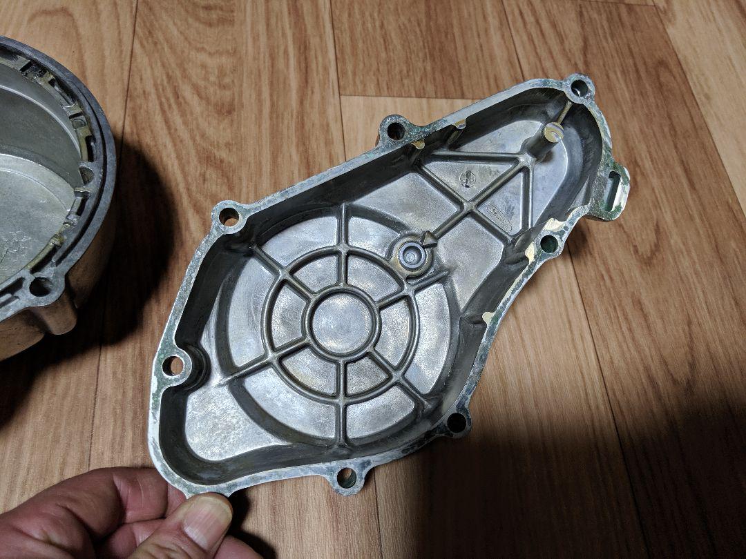 CBX400F 純正　スターター　ジェネレーター　エンジンカバーセット