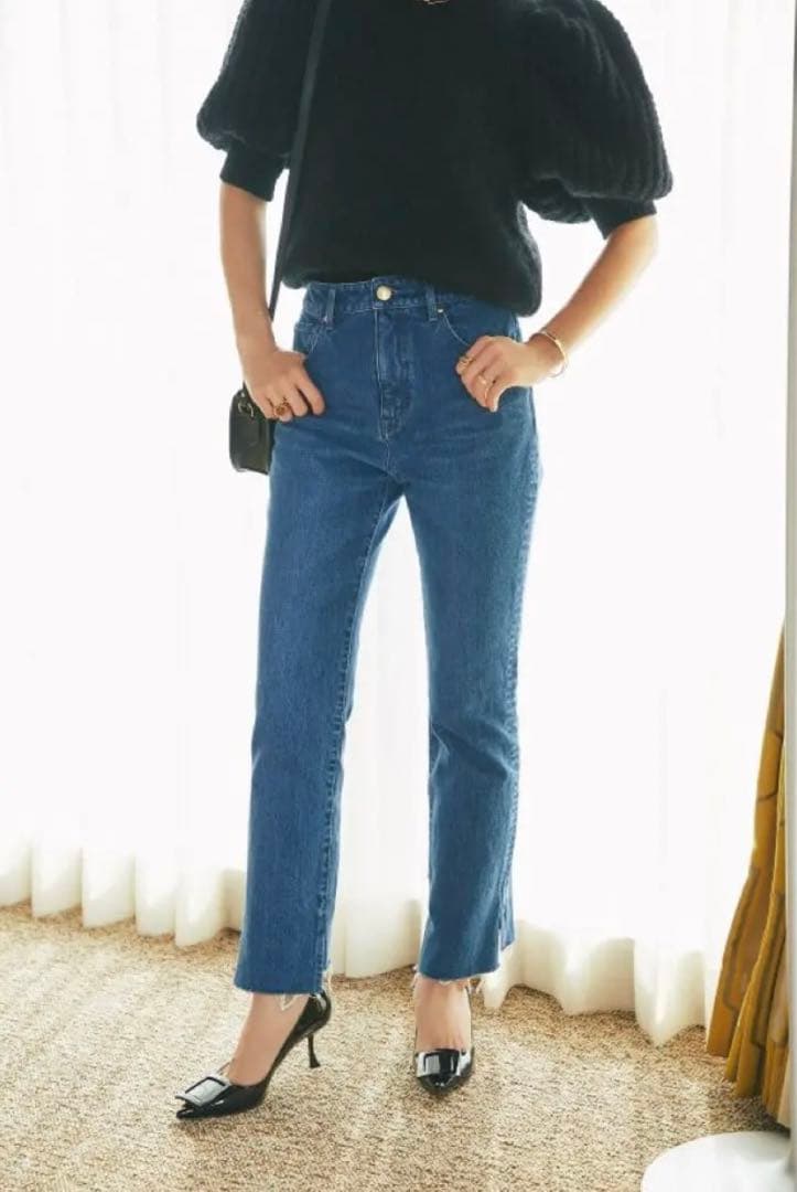 seven ten by miho kawahito ストレートデニム S | galeriaglaser.com.br