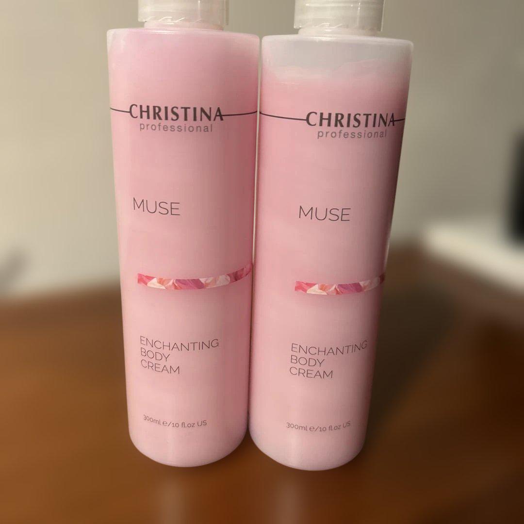 【新品未使用】クリスティーナ MUSE エンチャンティングボディクリーム 2本 エンチャンティングボディクリーム【MUSE】（CHRISTINA /ボディ