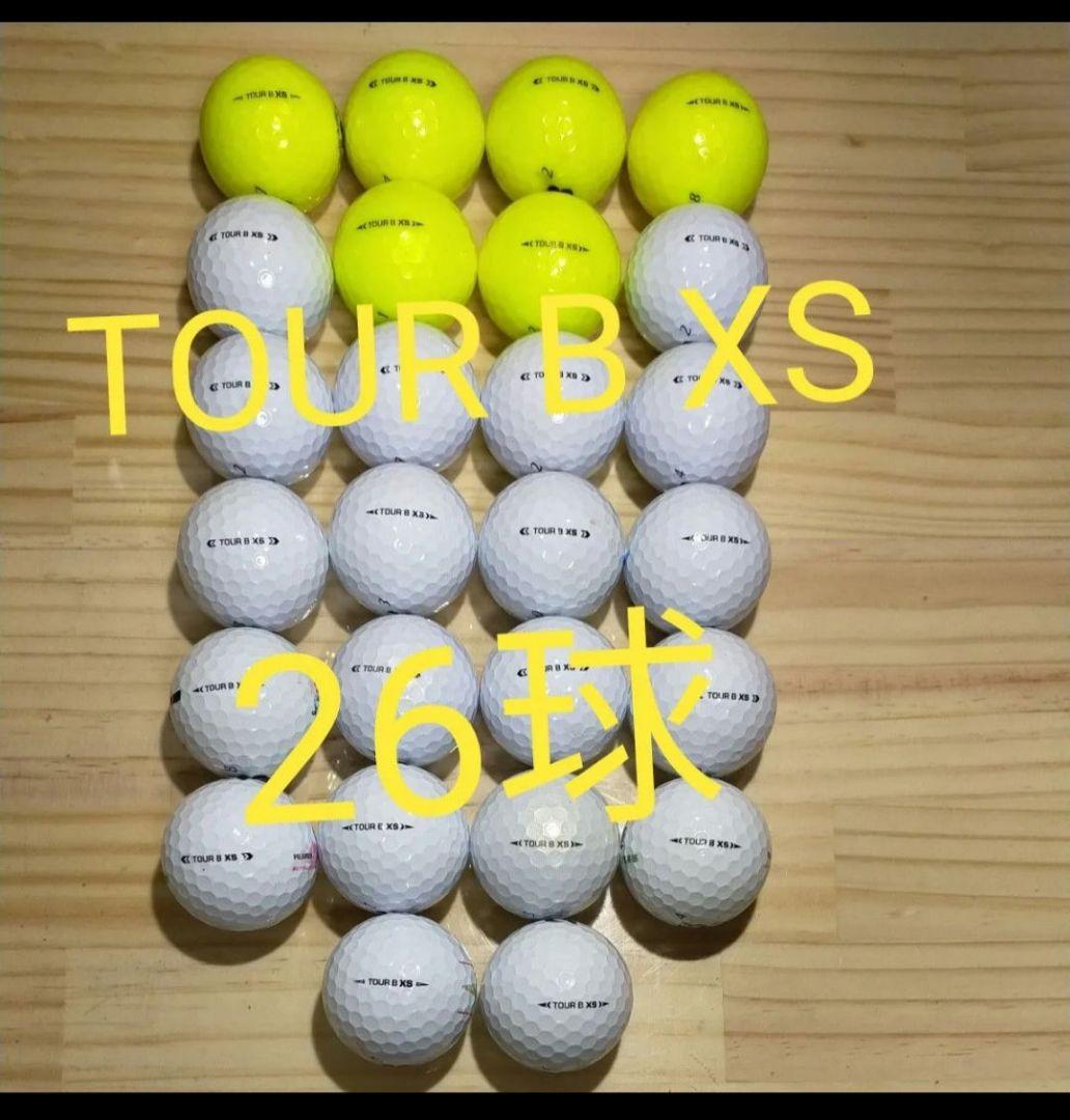 ブリジストン　TOUR B XS　 ロストボール　26球