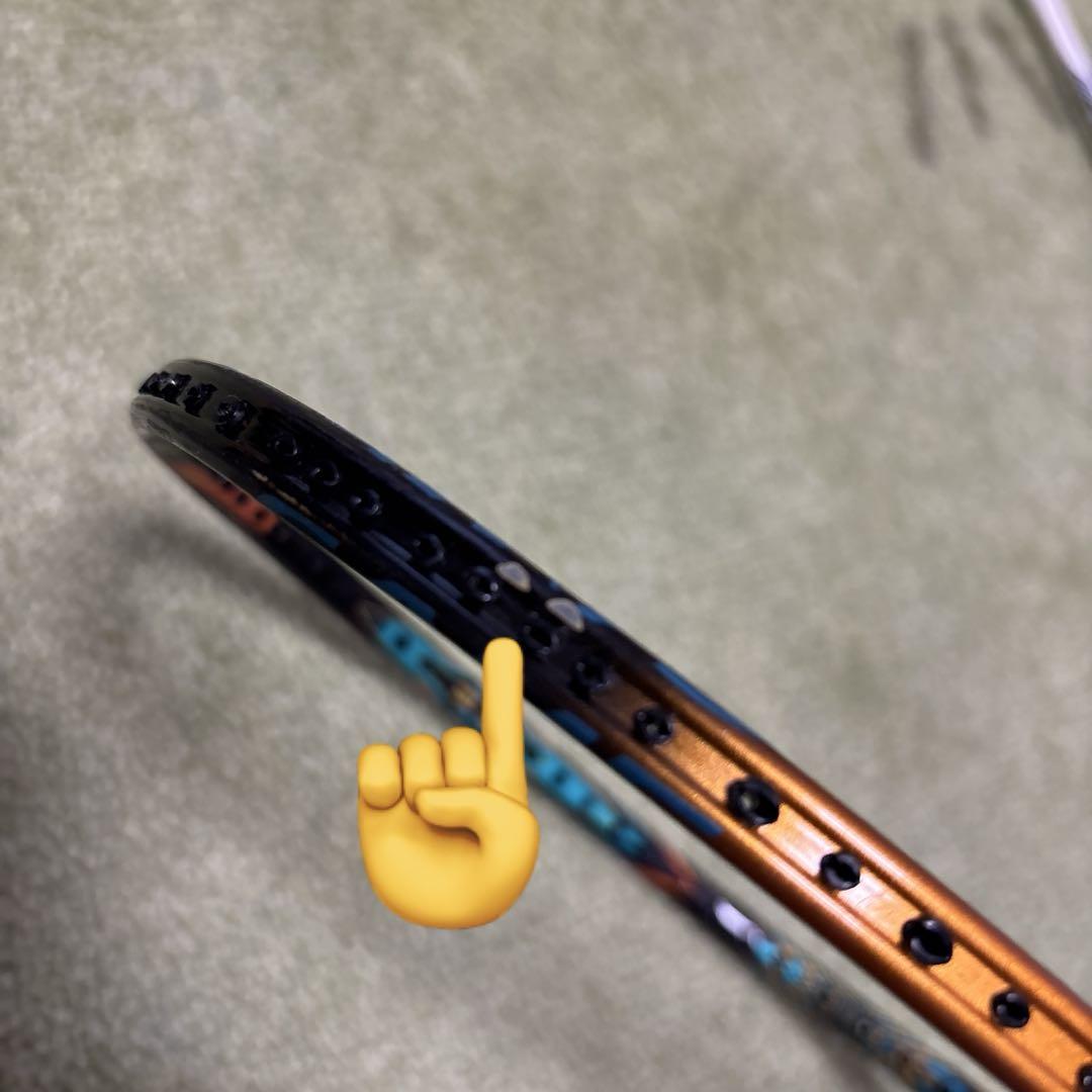 YONEX ヨネックス バドミントンラケット 2本＋ケース