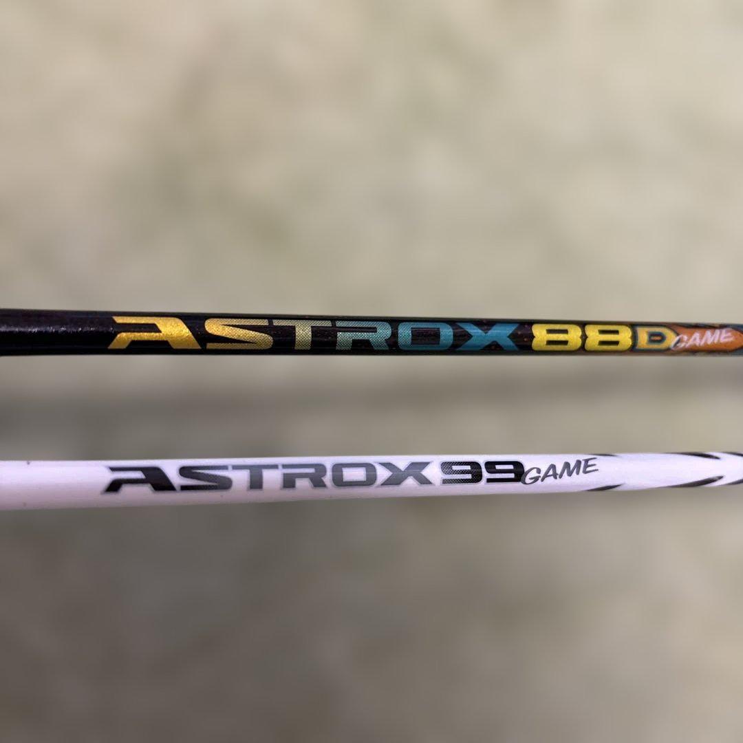 YONEX ヨネックス バドミントンラケット 2本＋ケース