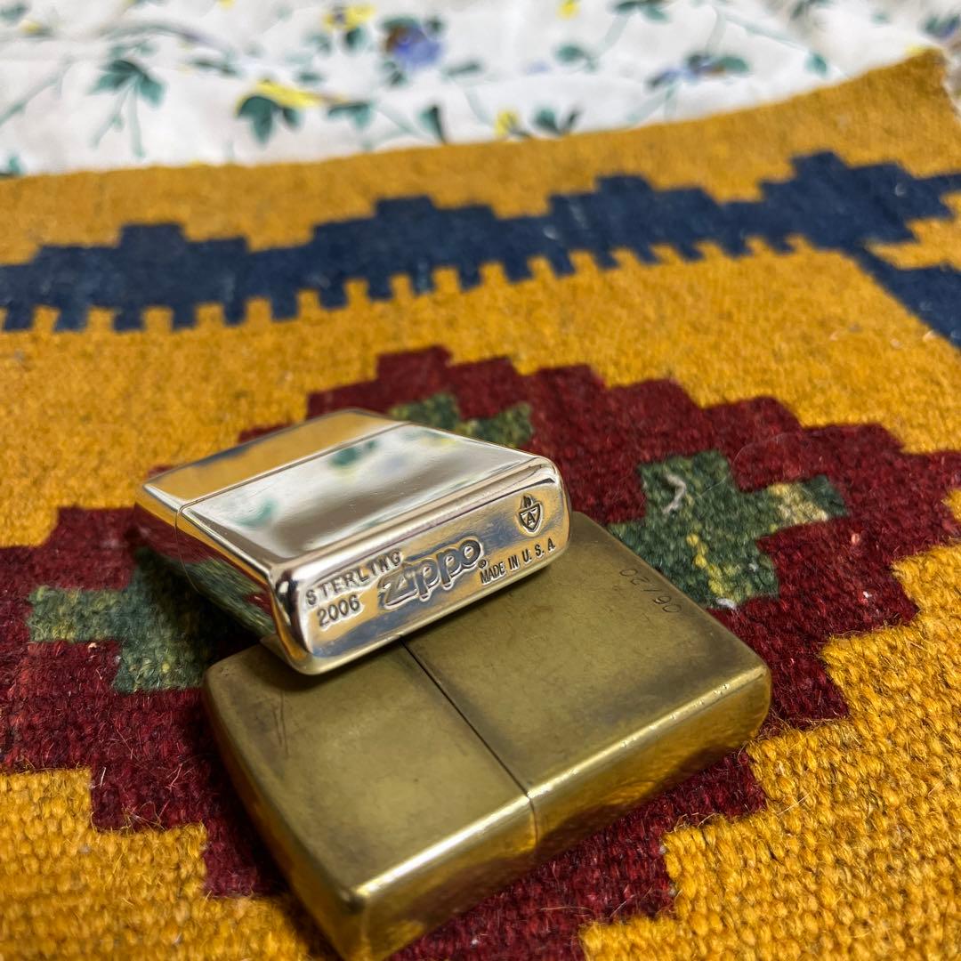 Zippo アーマー　スターリングシルバー 2006年モデル