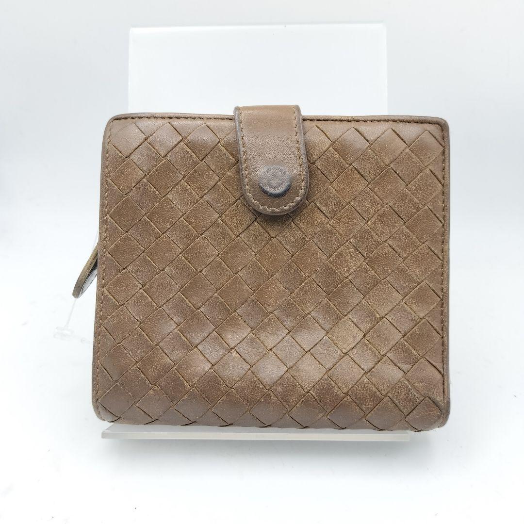 Bottega Veneta ベージュ　財布 ボッテガヴェネタ BOTTEGA VENETA 二つ折り財布 ベージュ メンズ