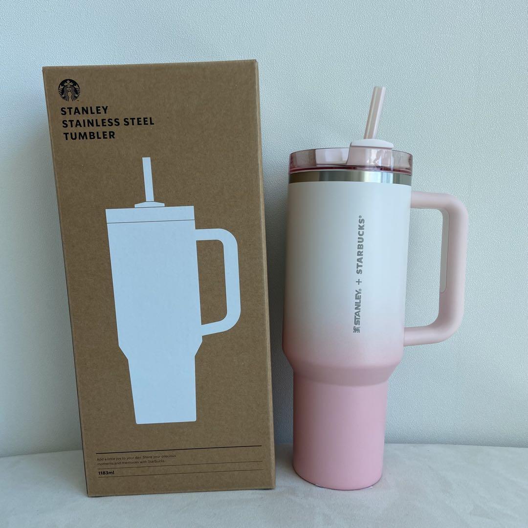 ※２個セット 韓国限定 スターバックス タンブラー　スタンレー　ピンク パープル 新着商品 Amazon.co.jp: ※2個セット 韓国限定 スターバックス