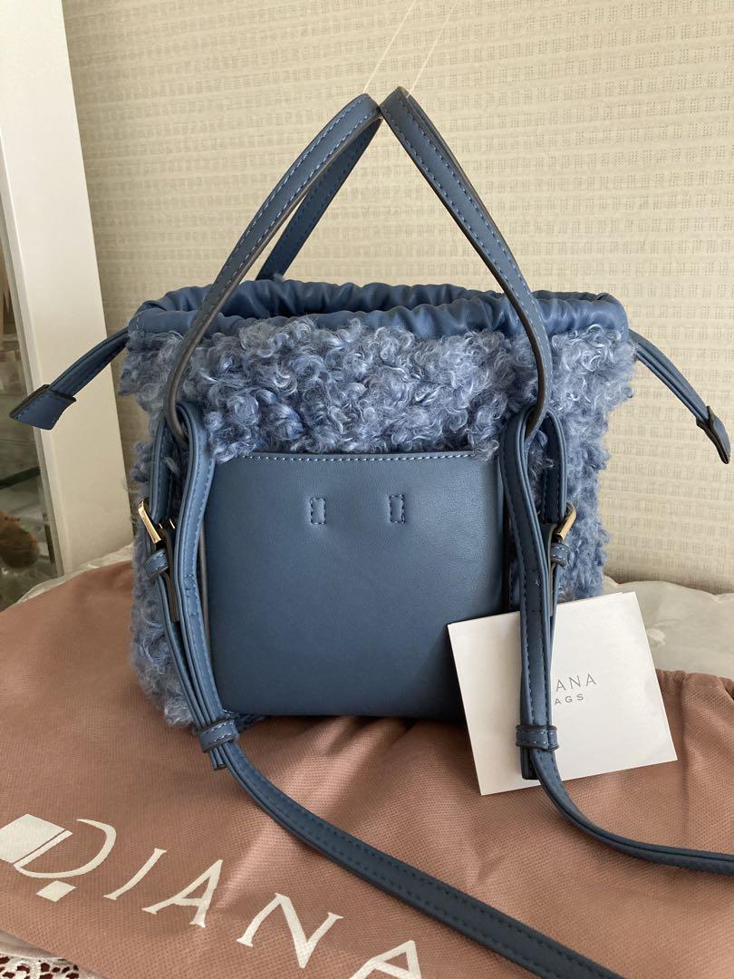 新品‼️ダイアナ2wayバック☆ファー付♪巾着型
