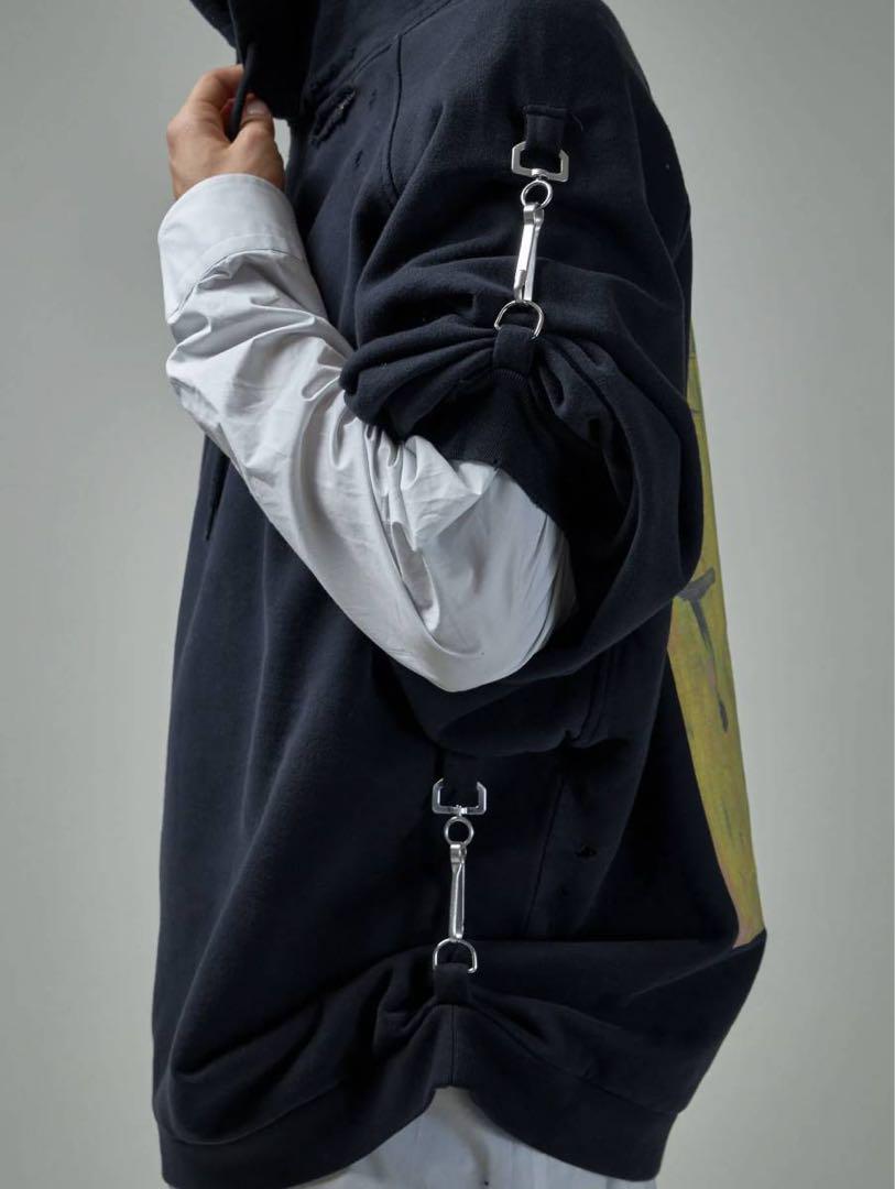 新品 RAF SIMONS × ヴァンデンベルク スウェット パーカー S