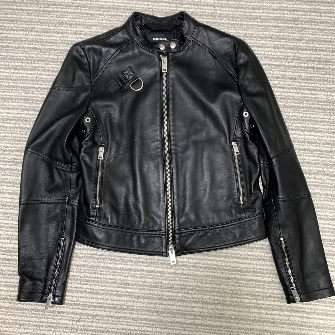 DIESEL  新品未使用　ジャケット　黒　サイズ52(XL)