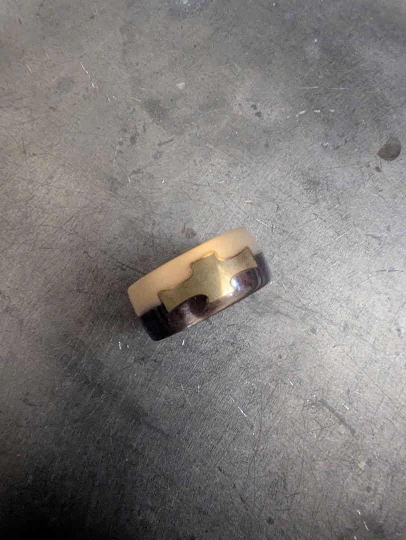 ❴ GEM KINGDOM ❵ bicolor mop ring