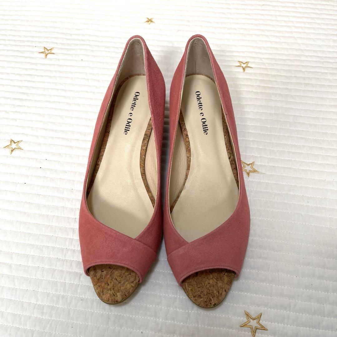 【美品】オデットエオディール　パンプス24.5靴