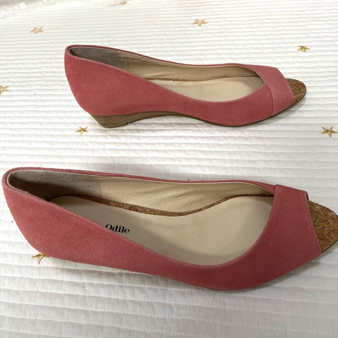 【美品】オデットエオディール　パンプス24.5