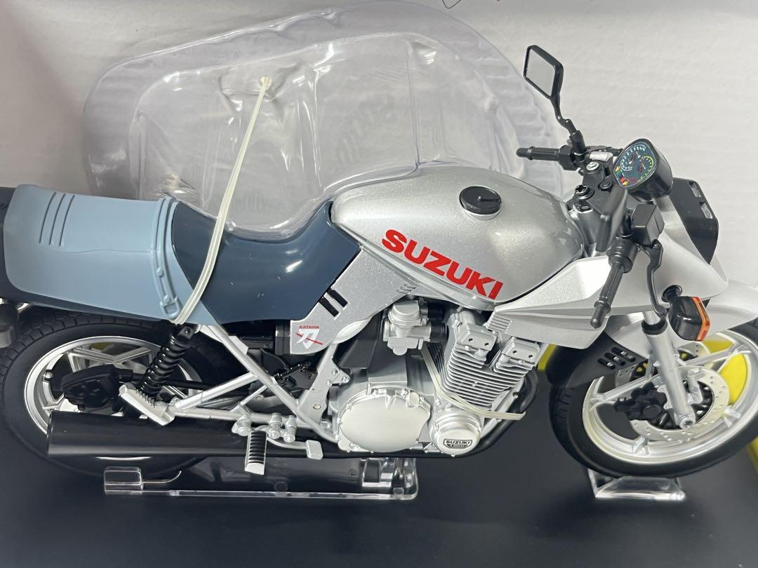 アオシマ SUZUKI GSX1100S 刀 ダイキャスト製モデル