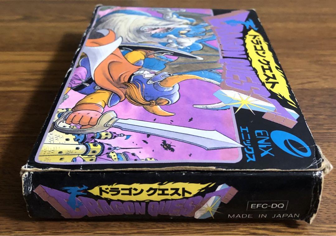 FC 初代　ドラゴンクエスト 箱説付き　エニックス ファミコン　ドラクエ FC 初代 ドラゴンクエスト 箱説付き エニックス ファミコン