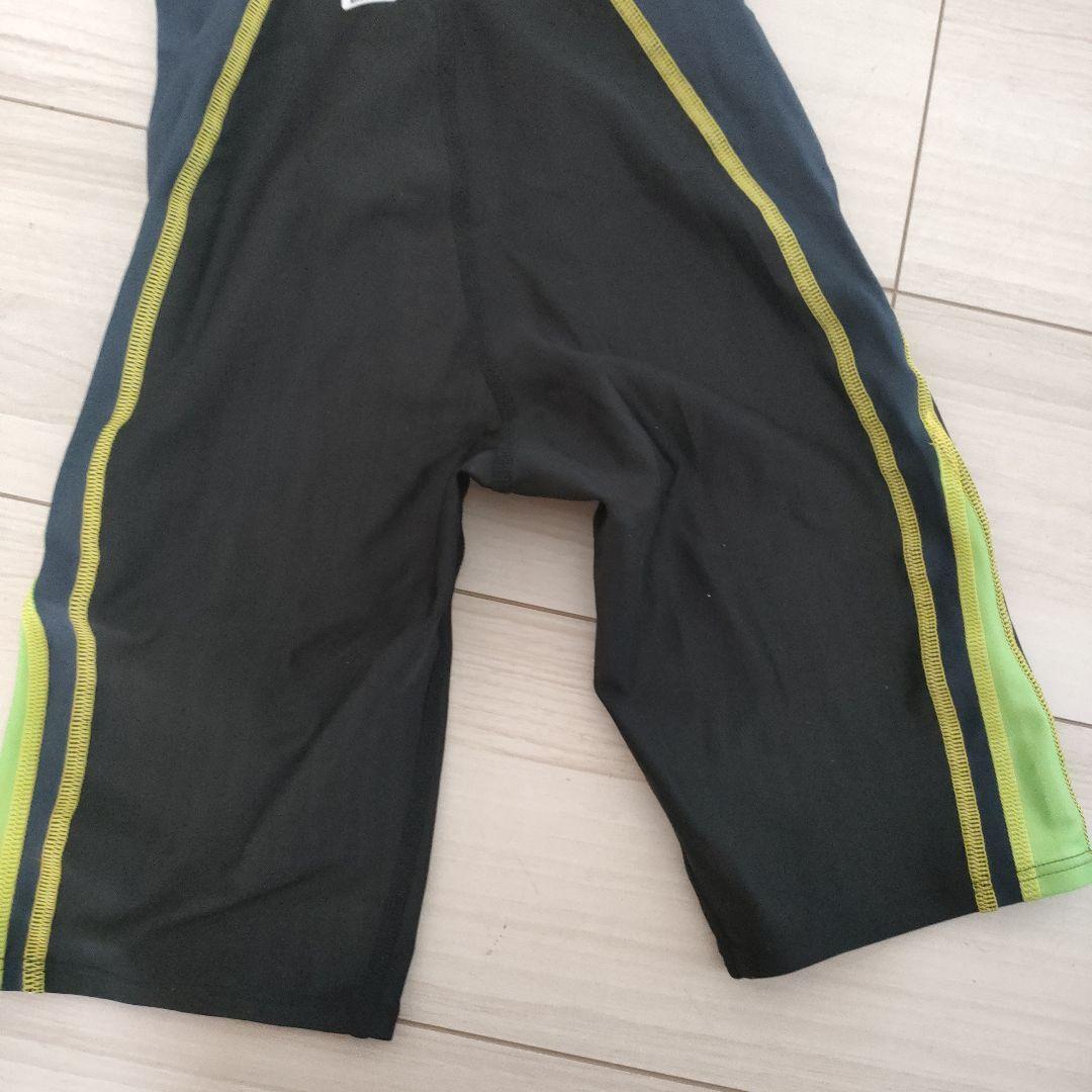 【新品タグ付】MIZUNO ミズノ 競泳 水着 ハーフスーツ Sサイズ