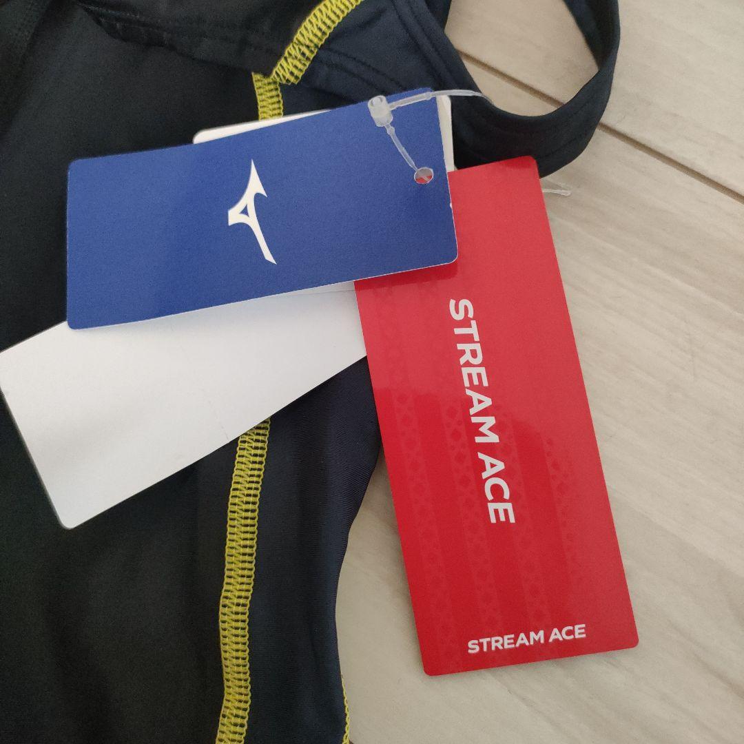 【新品タグ付】MIZUNO ミズノ 競泳 水着 ハーフスーツ Sサイズ