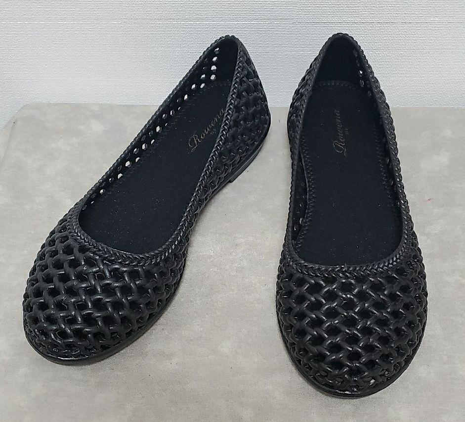 ☆メッシュ サンダル ローファー フラットシューズ Sサイズ 22.5 新品☆