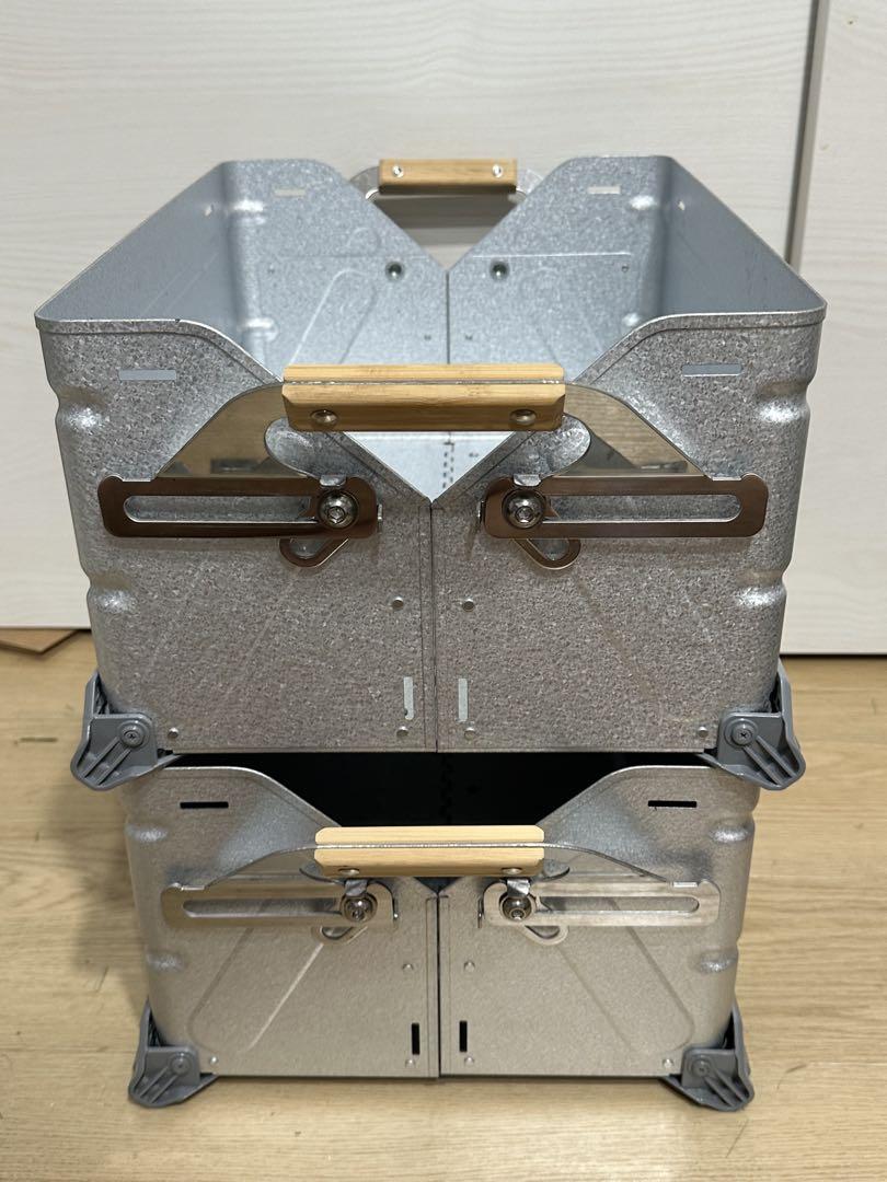 snowpeak シェルフコンテナ25（2個セット）