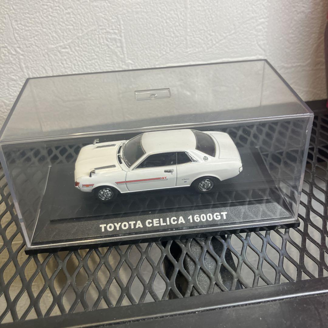 エブロ MMP トヨタ セリカ 1600GT ミニカー 1/43 ホワイト 旧車