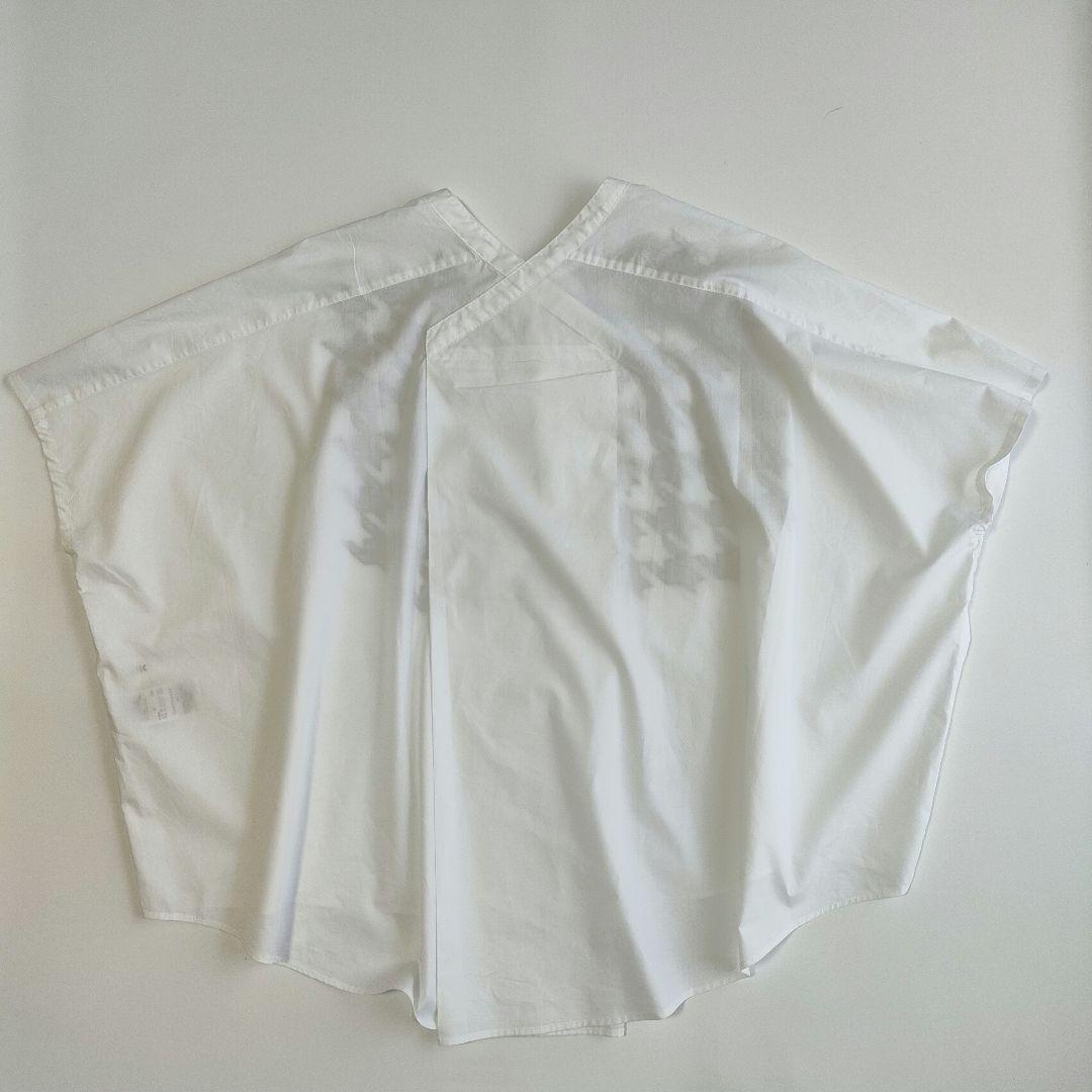 極美品　23ss　ZUCCa　チドリエンブロイダリーシャツ