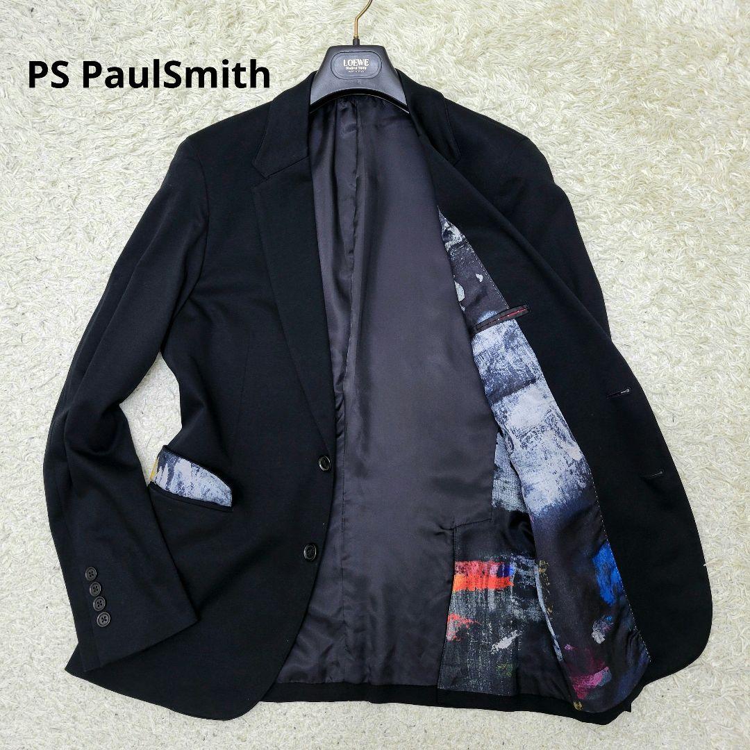 ☆*様 PS PaulSmith　テーラードジャケット PS PaulSmith ポールスミス テーラードジャケット 裏地アート柄