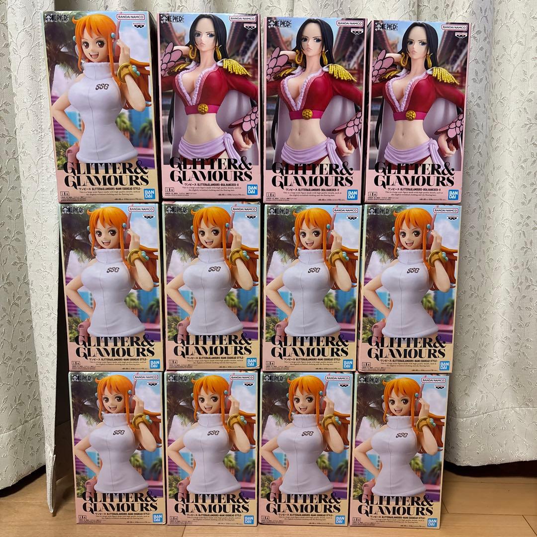 ワンピースGLITTER GLAMOURS ナミ ハンコック12個セットBANPRESTO