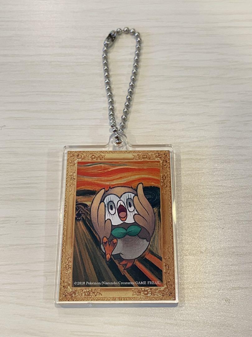 ムンクの叫び モクロー キーホルダー ポケモン - メルカリ