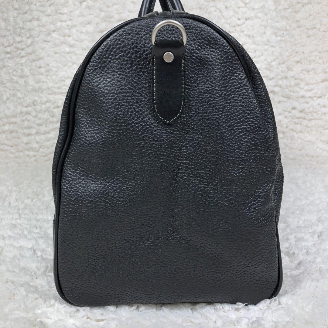 未使用級】ピエールカルダン 大容量 ボストン 2way オールレザー 未使用級】ピエールカルダン 大容量 ボストン 2way オールレザー