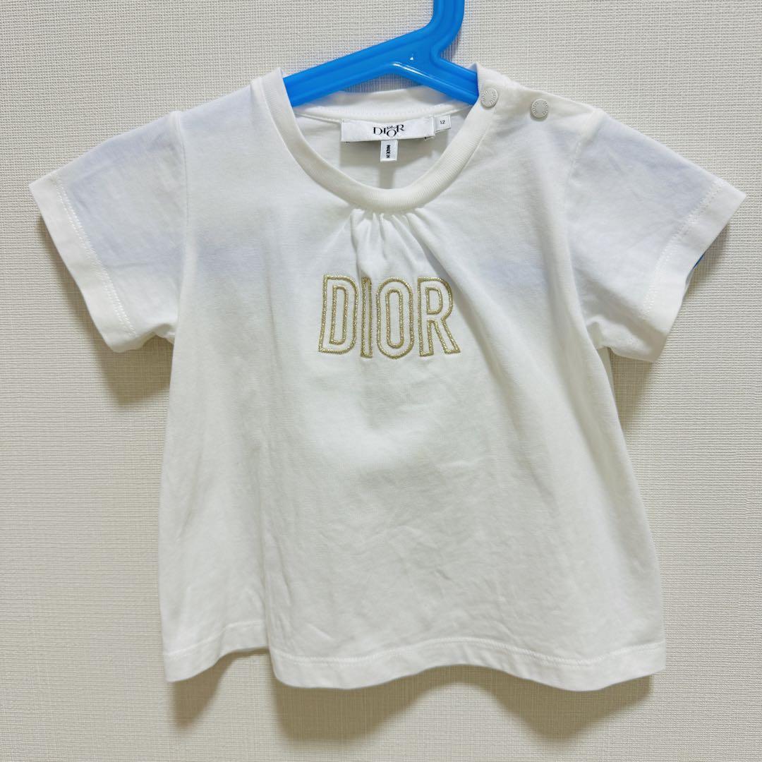 ベビーディオール　tシャツ　12m