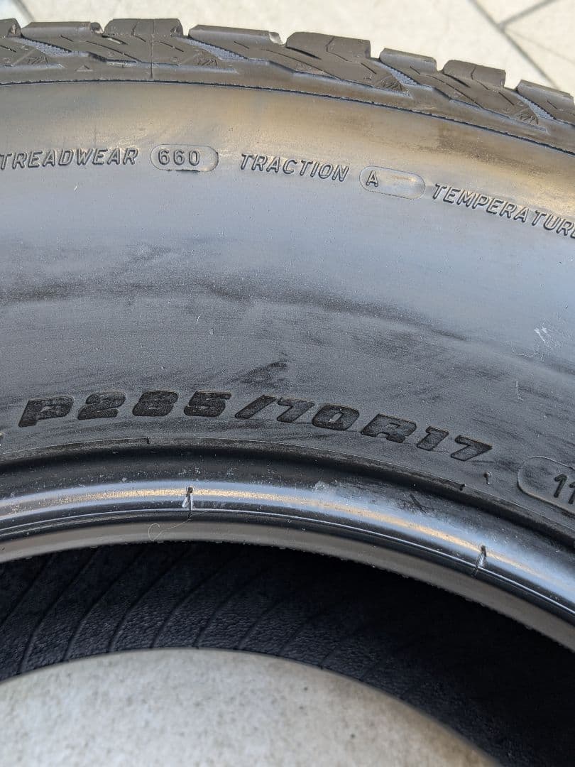 タイヤ4本 +スペア1本 Trail-Terrain タイヤ4本 +スペア1本 Trail-Terrain