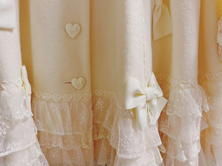 らくらくメ Angelic Pretty Sweet Loveフリルコート Bntyr-m55009432076 Ⓧったもので