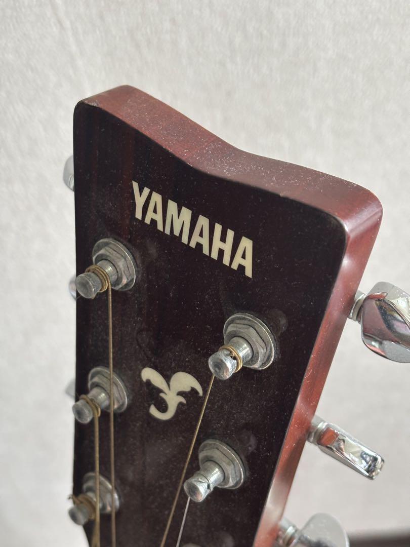 Yamaha アコースティックギター オレンジ/ブラウン - メルカリ